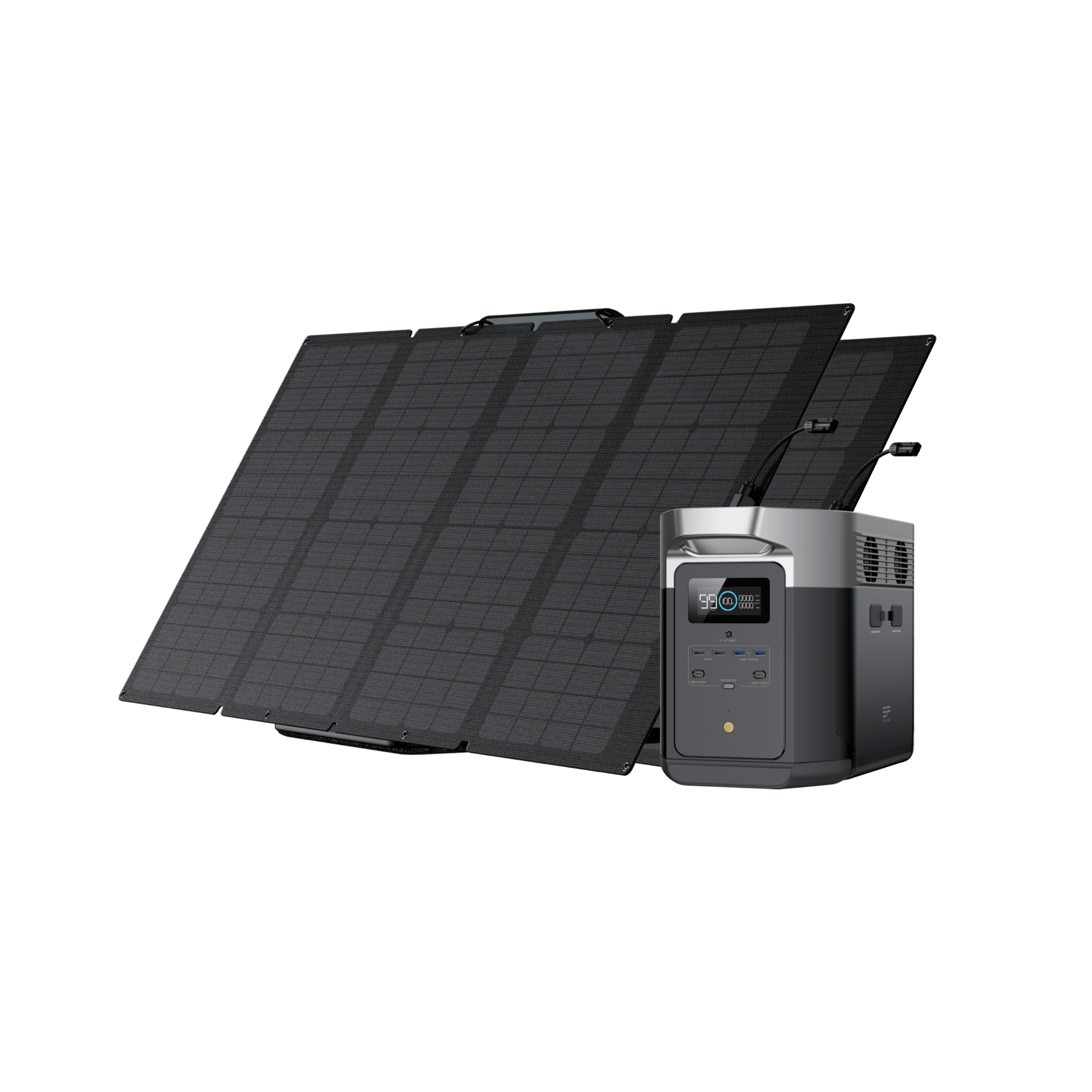 EcoFlow DELTA Max + Panneau Solaire 160W 1600 / 2