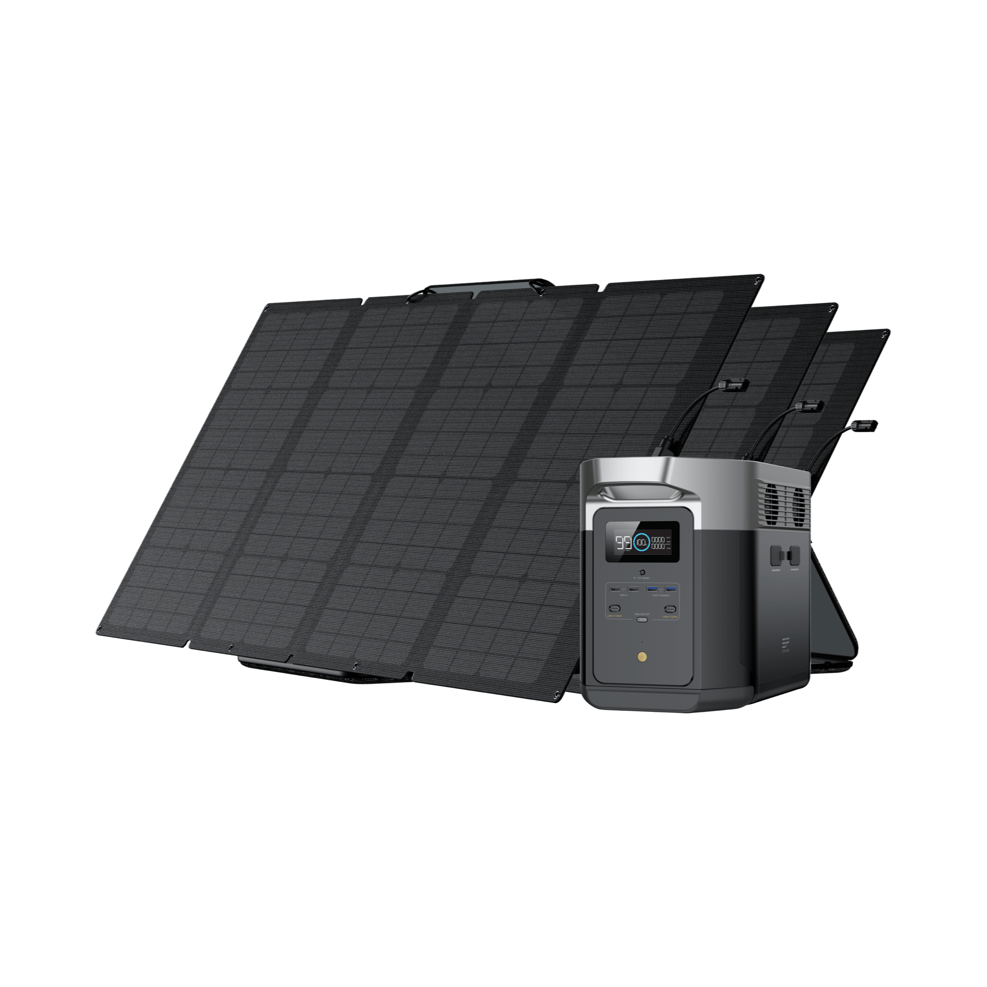 EcoFlow DELTA Max + Panneau Solaire 160W 1600 / 3