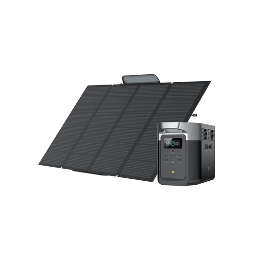 EcoFlow DELTA Max + Panneau solaire portable 400W 2000 / 1