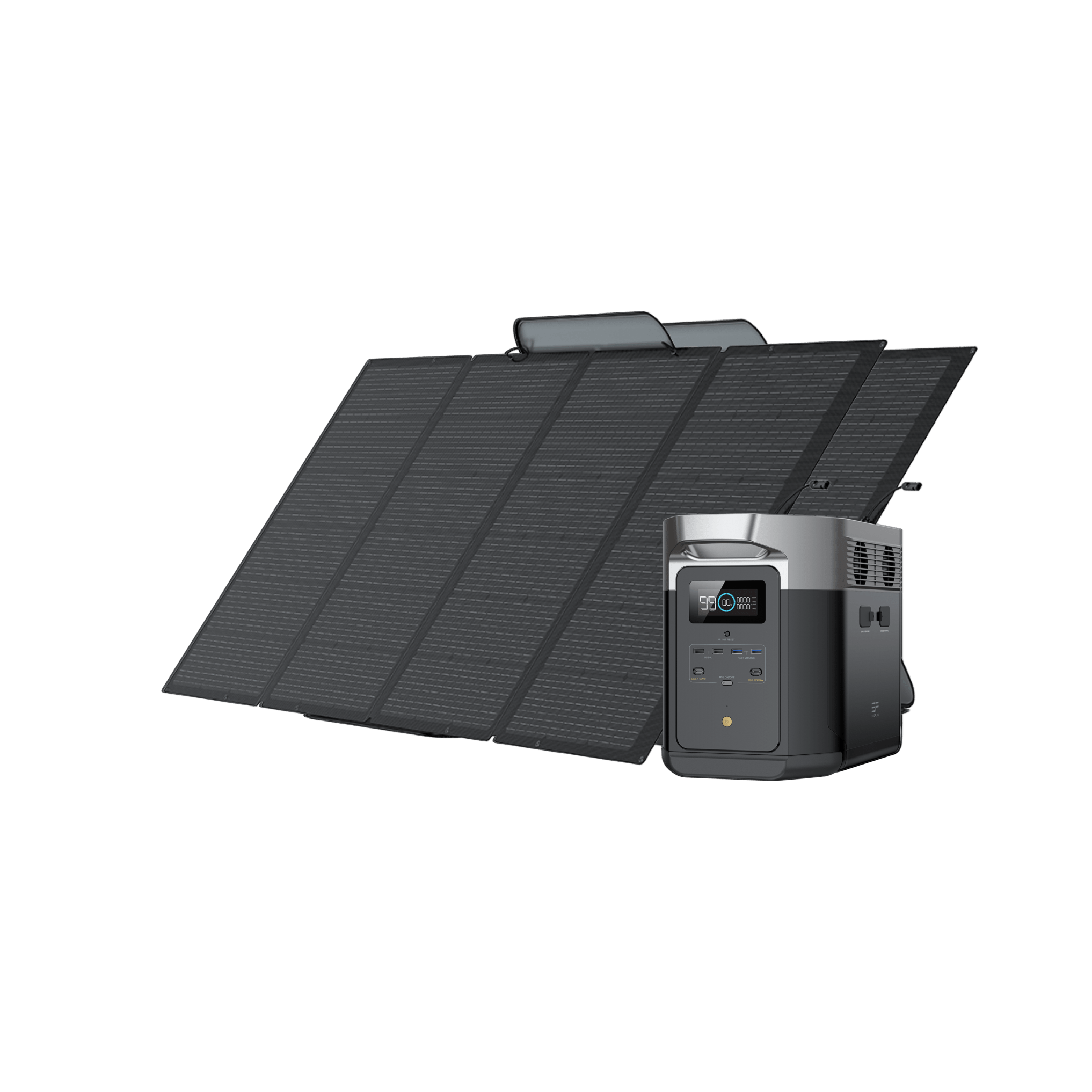 EcoFlow DELTA Max + Panneau solaire portable 400W 2000 / 2