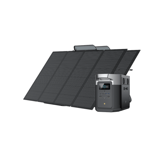 EcoFlow DELTA Max + Panneau solaire portable 400W 2000 / 2