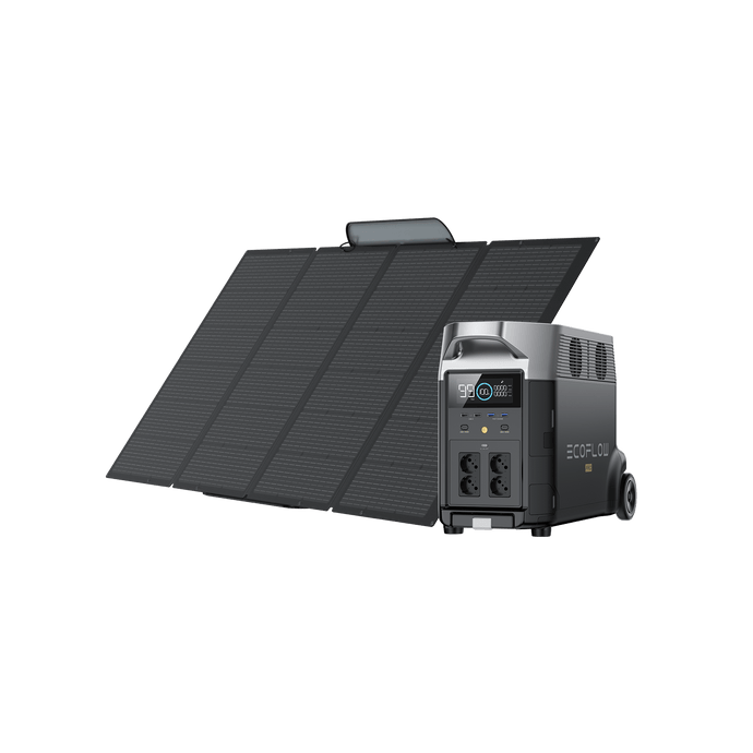 EcoFlow DELTA Pro + Panneau solaire portable 400W 1