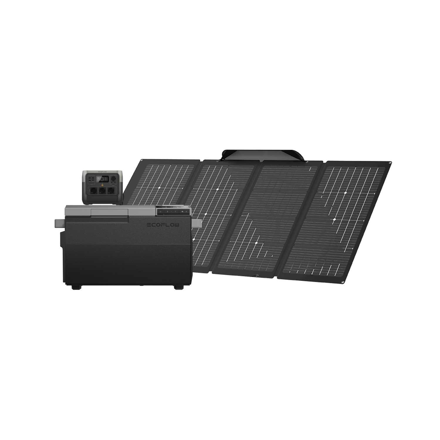 EcoFlow GLACIER + RIVER 2 Pro GLACIER + RIVER 2 Pro + 220W Bifacial Solar Panel