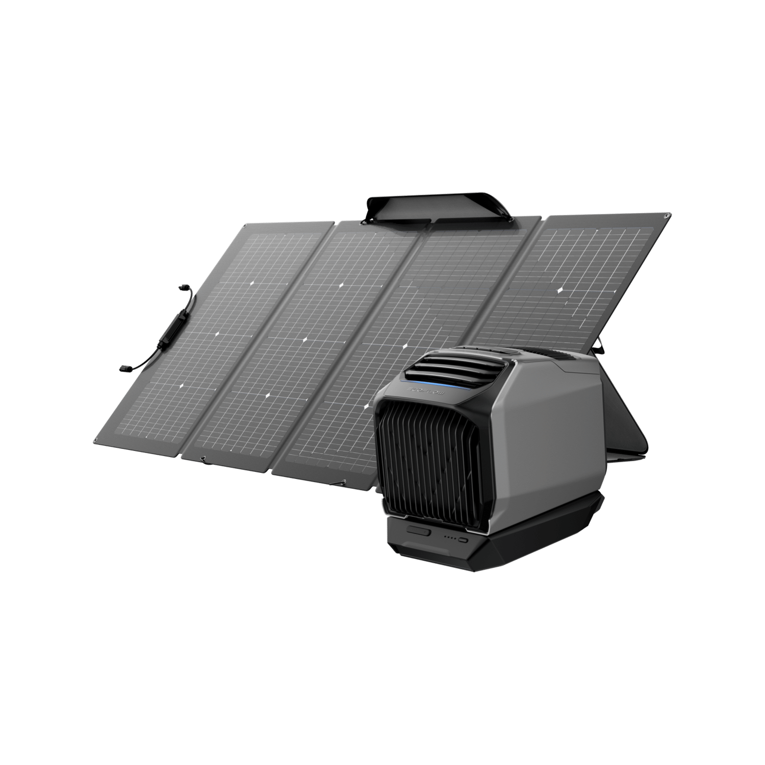 EcoFlow WAVE 2 Portable Air Conditioner WAVE 2 + Add-on battery + 220W Bifacial Solar Panel