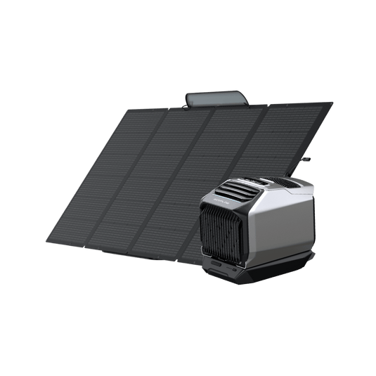 EcoFlow WAVE 2 Portable Air Conditioner WAVE 2 + Add-on battery + 400W Portable Solar Panel