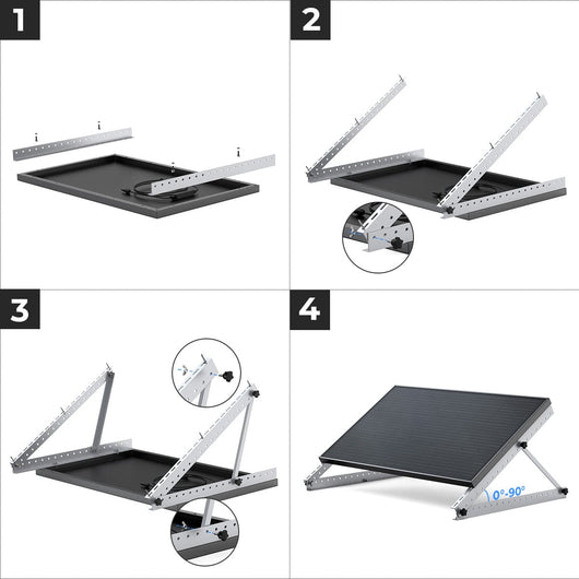 Support de montage inclinable de 71 cm
